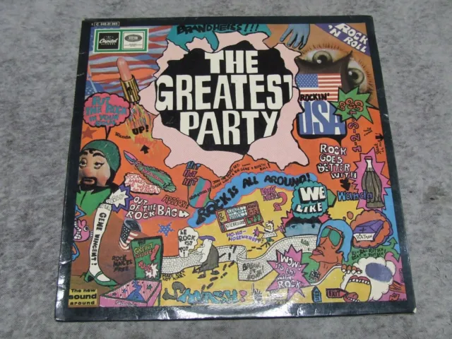 LP Vinyl Wanda Jackson  Gene Vincent  The Greatest Party  14 Titel  12"