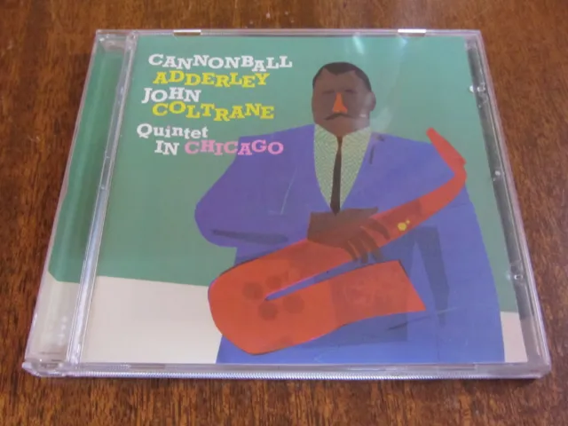 CannonBall Adderley John Coltrane Quintet in Chicago PWR 27205   CD Ex