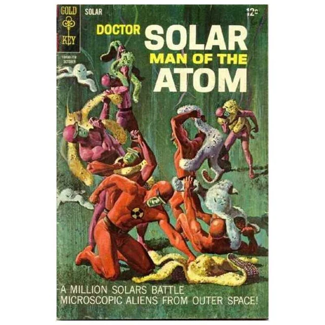 Doctor Solar: Man of the Atom (1962 series) #21 in F cond. Gold Key comics [e,