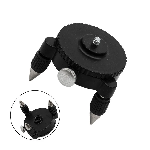 Adaptador de nivel trípode láser soporte interfaz tamaño piezas rotación base