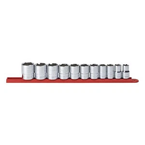 1/2" Dr. 6 pt. Standard SAE Socket Set, 11 pc 80703 per mfg 3/3/2022 80703 0