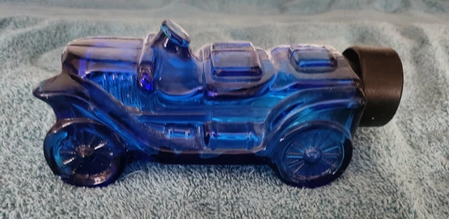 AVON Blue Touring Car - Empty Bottle Decanter