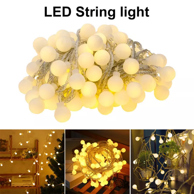 1.5-6M 40led USB Fairy Light Copper Wire String Strip Party Wedding Garland Deco