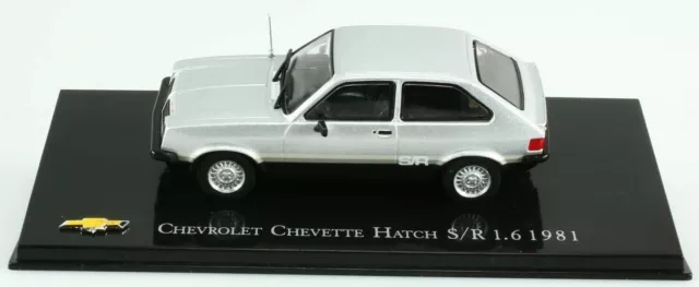 IXO, CHEVROLET Chevette Hatch S/R 1.6 1981 3 portes 1981 grise, échelle 1/43,...