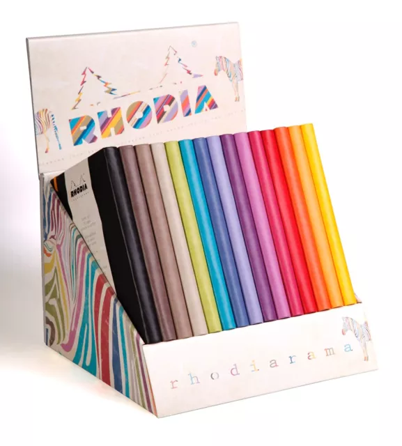 RHODIA A5 RHODIARAMA ‘WEBBIE' JOURNAL/NOTEBOOK - 15 colours available 