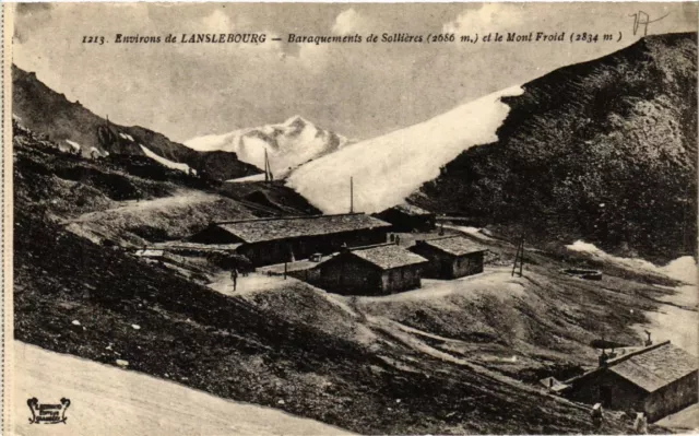 CPA Env. de LANSLEBOURG - Baraquements de SOLLIERES (438614)