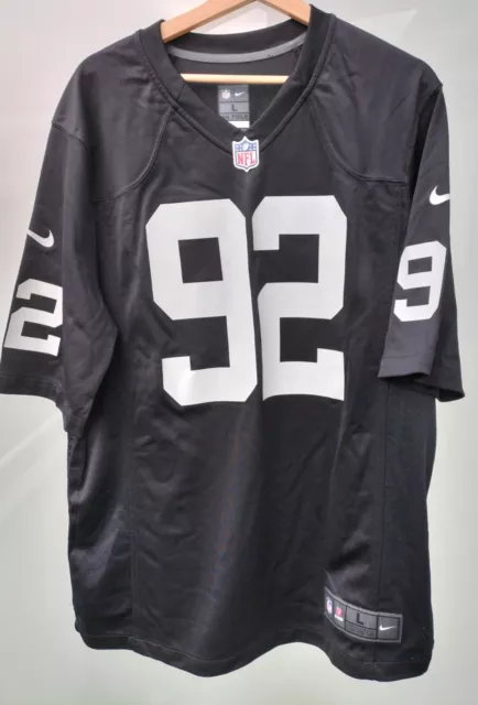 Nike NFL Raiders Onfield TRIKOT Jersey L Vintage USA Liga Seymour Quarterback