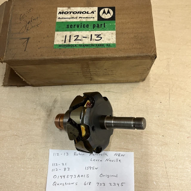 112-13 Rotor Motorola 0144573A01S