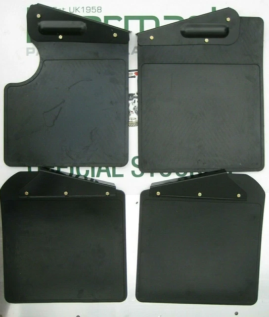 GBT-AUTOSTYLING Mud Flaps Kit With Brackets For Land Rover Defender 90 (1990)