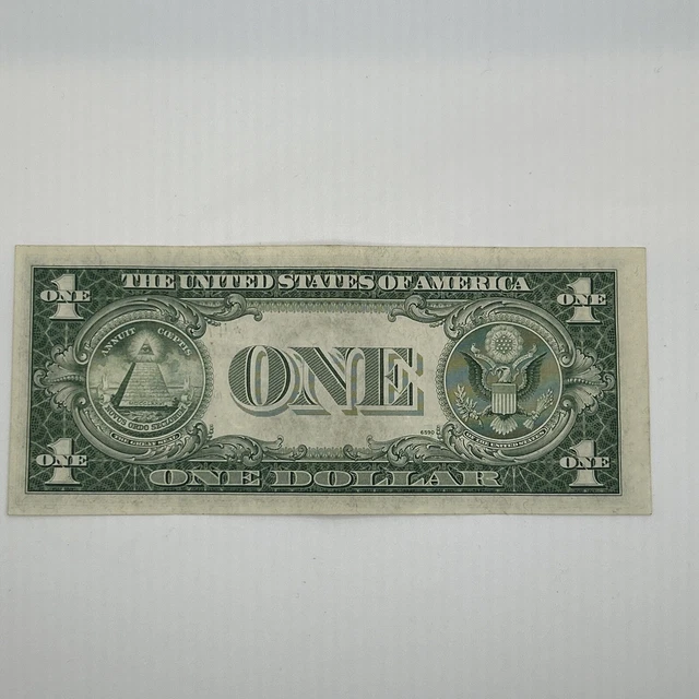 Series 1935 E Blue Seal $1.00 One Dollar Silver Certificate Star Note Crisp 19
