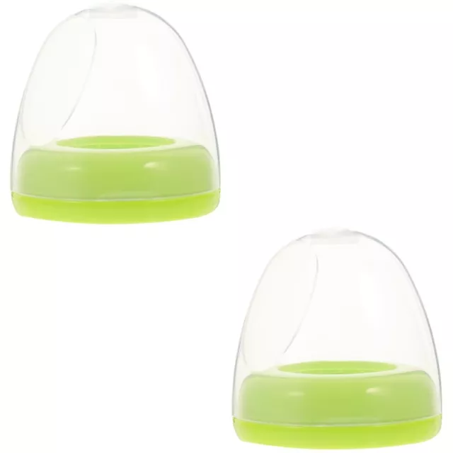 2pcs Baby Flasche Kuppelkappe Milchflaschenkragen Ring Austausch Teil