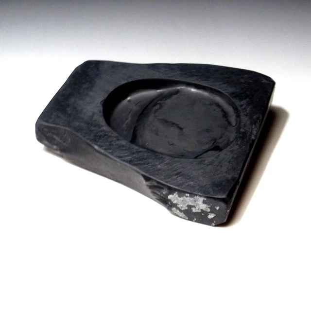 $YD75 Japanese High-class Ink Stone, Natural Black Slate Stone, Nachiguro