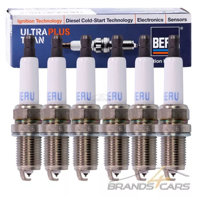 6x BERU ZÜNDKERZE ULTRA TITAN FÜR VW TOUAREG 7P 3.0 V6 10-