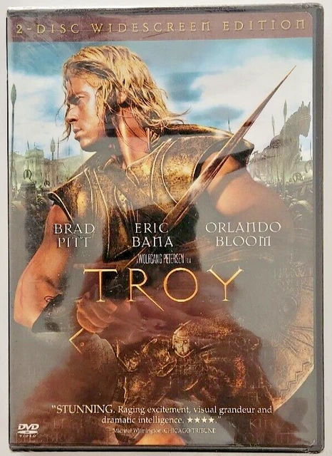 TROY 2-DISC WIDESCREEN Edition DVD (R 2004 War/Adventure, Brad