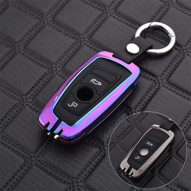 Sale Metal+Alloy Car Key Fob Case Cover For BMW 1 2 3 5 7 Series X3 F30 F15 M5