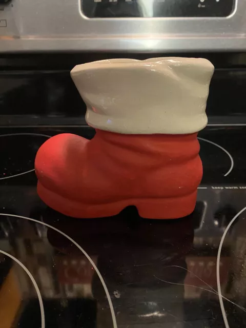 10.25-Inch Santa Claus Ceramic Tea Light Candle Holder – Christmas Decor Holiday Centerpiece
