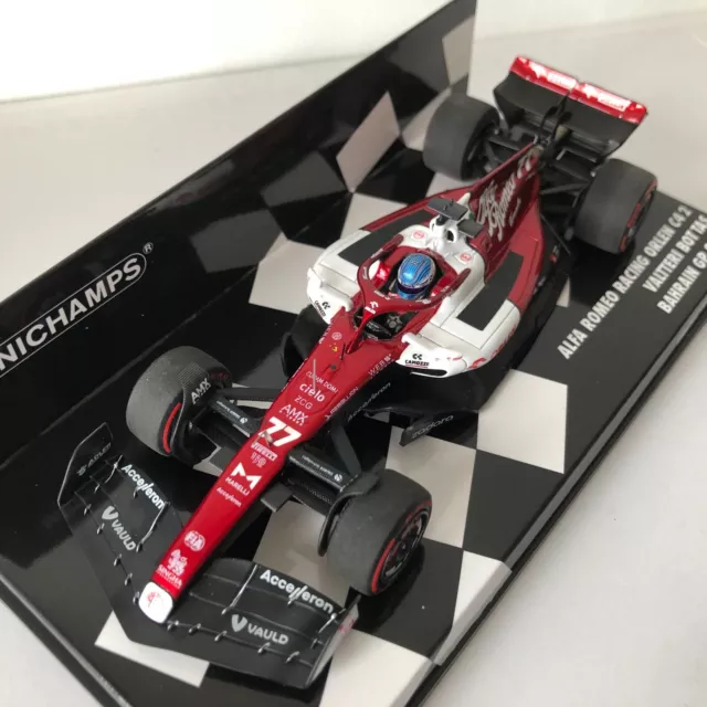 2022 Valtteri Bottas | Alfa Romeo Racing Orlen C42 | Minichamps 1:43 Bahrain GP