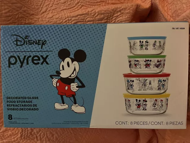 Pyrex Reusable Platinum Grade Silicone Food Storage Bag, Disney Mickey Mouse