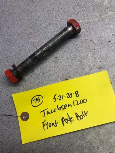 1966 Jacobsen 1200 Chief O Matic Tractor Front Axle Bolt Pin