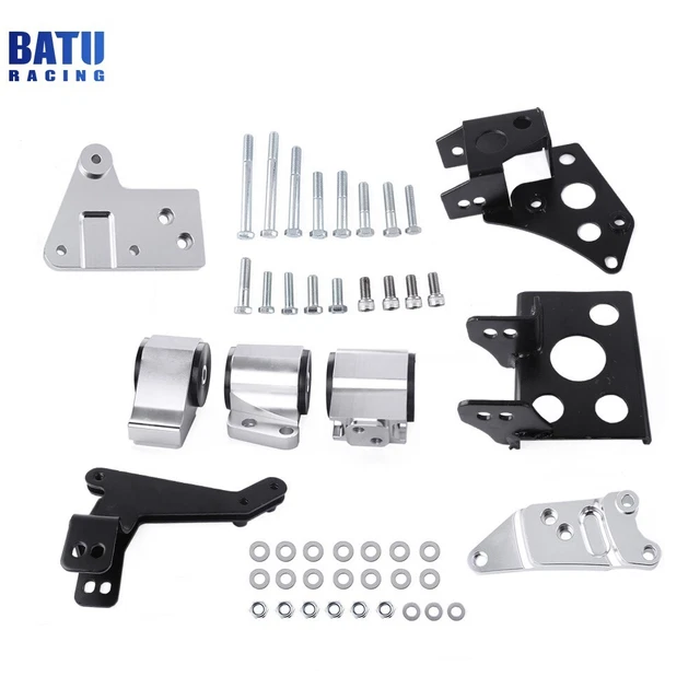 ENGINE MOTOR MOUNTS Bracket K K20 Swap EK for 9600 Honda Civic K24 K