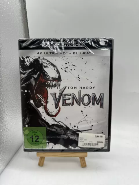 Venom, 4K Ultra HD + Blu-ray, Tom Hardy, Uncut, Neu