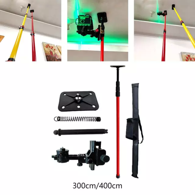 Lasers Level Telescopic Rod Level Lifting Bracket for Indoor Office Home