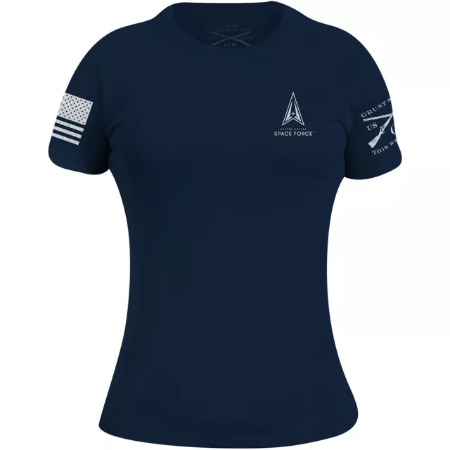 Grunt Style Women's USSF - Basic Logo T-Shirt - Midnight Navy