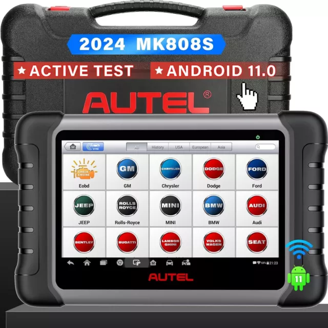 Autel MK808S MX808 Profi KFZ OBD2 Diagnosegerät Auto Scanner ALLE SYSTEM TPMS Öl