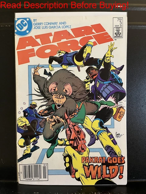 BARGAIN BOOKS ($5 MIN PURCHASE) Atari Force #3 (1984 DC) We Combine Shipping