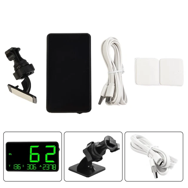 FAHRRAD MOTORRAD GPS Tachometer Geschwindigkeitsanzeige Universal KM/h MPH EUR 40,59 - PicClick DE