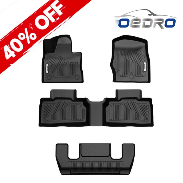 3D FLOOR MATS For 20202023 Ford Explorer 6 Passenger ONLY 3 Row Full