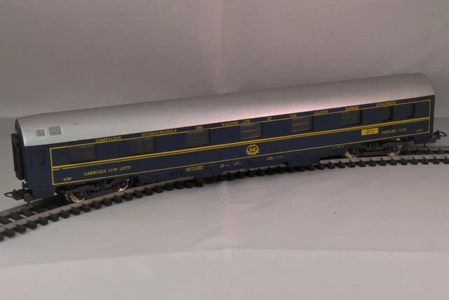 Wagon-lits CIWL 4787 Lima HO 309203 - Modèle Réduit Train - Occasion Avec Boîte D'origine