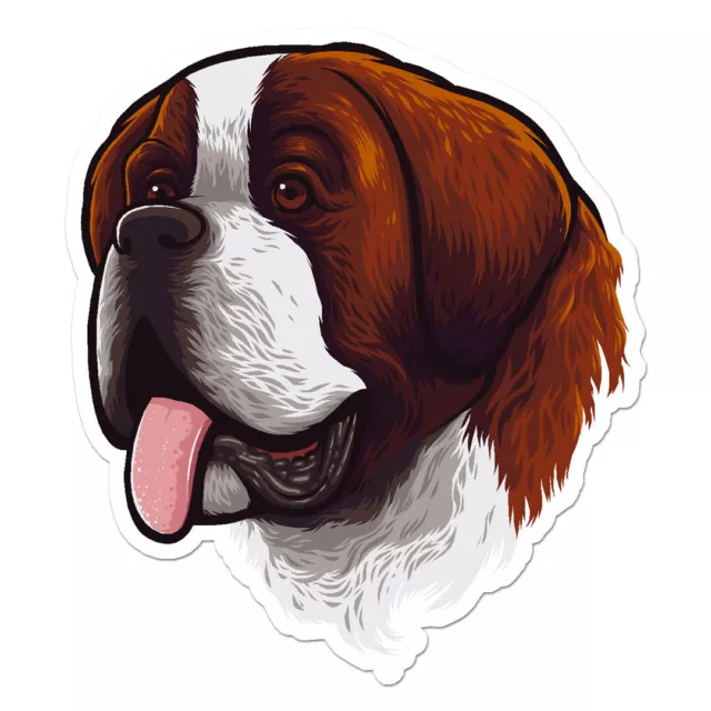 Saint Bernard Vinyl Decal Sticker - ebn8107