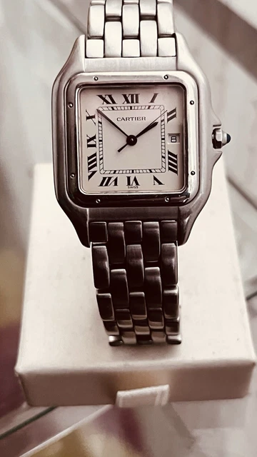 MONTRE CARTIER PANTHERE Swiss Made Or er Acier Ref 53472 EUR 996 00 PicClick FR