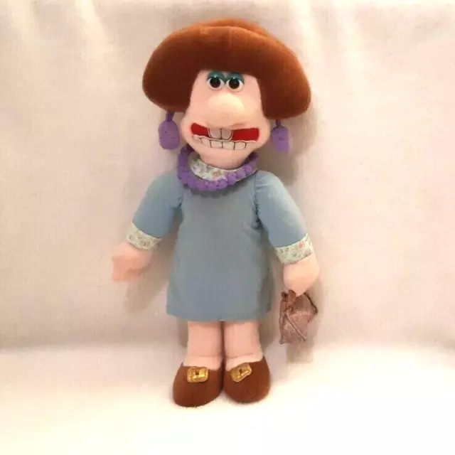 Vintage 11" Wallace And Gromit Wendolene 1989 Plush Toy Doll Character