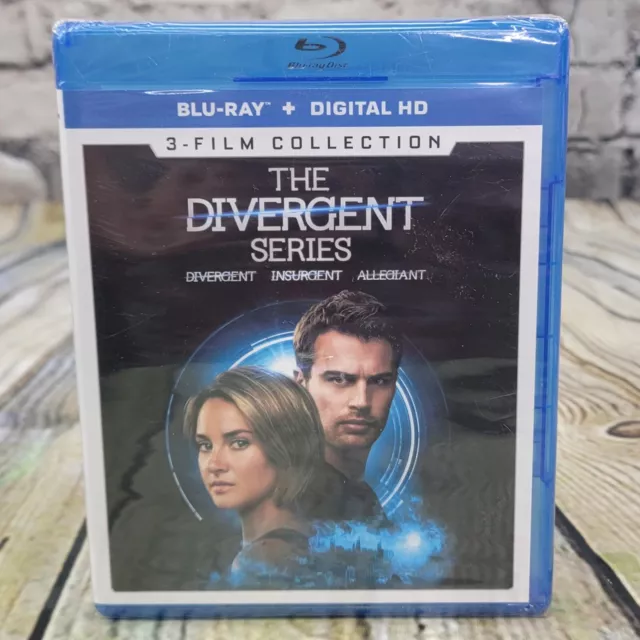 THE DIVERGENT SERIES: 3-Film Collection [New Blu-ray] 3 Pack, Ac-3