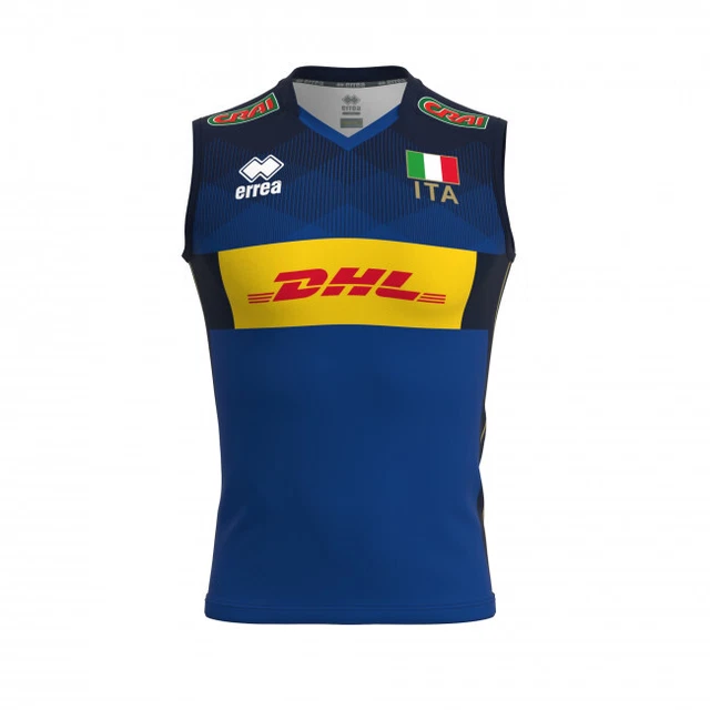 Maillot Extérieur Belgique Erreà - Équipe Nationale De Volley-Ball - Homme - Taille Course