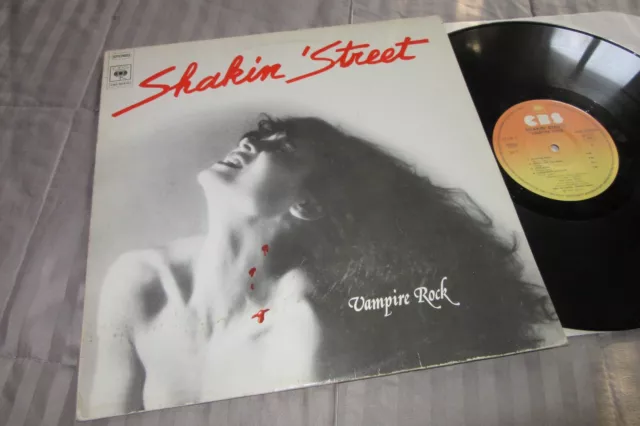 SHAKIN’ STREET : Vampire Rock - Rare LP VINYL 33RPM - FRANCE 1978