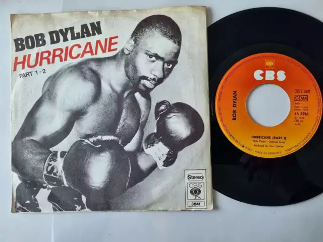 Bob Dylan - Hurricane (Part I) 7'' Vinyl Germany