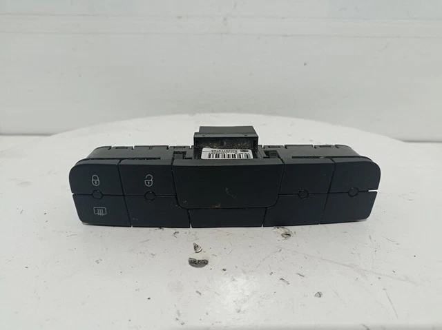 Bouton/interrupteur D'occasion Pour Seat Ibiza 4 - Réf. 6J0927137AQ, Noir, 24 Mois De Garantie