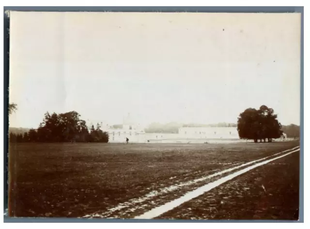 France, Château de Chantilly Vintage Citrate Print. Oise Citrate Print 8x1