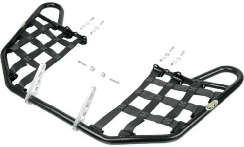 Motorsport Products - 81-4112 - EZ-FIT Nerf Bars, Black Black Hard-Coated