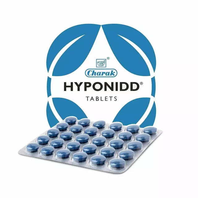 Charak Hyponidd 30 comprimés Ayurveda Produit à base de plantes ayurvédiques