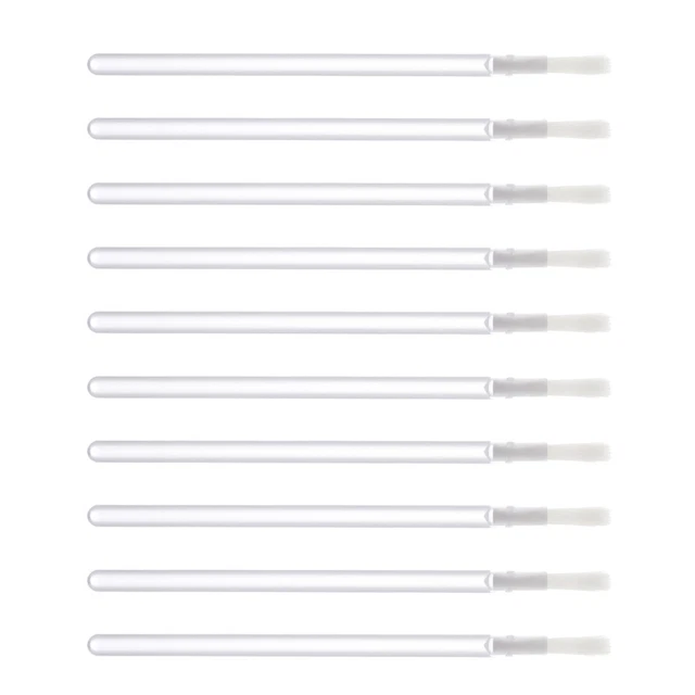 50 pcs applicateur de rouge à lèvres pinceaux à lèvres pinceau eye-liner