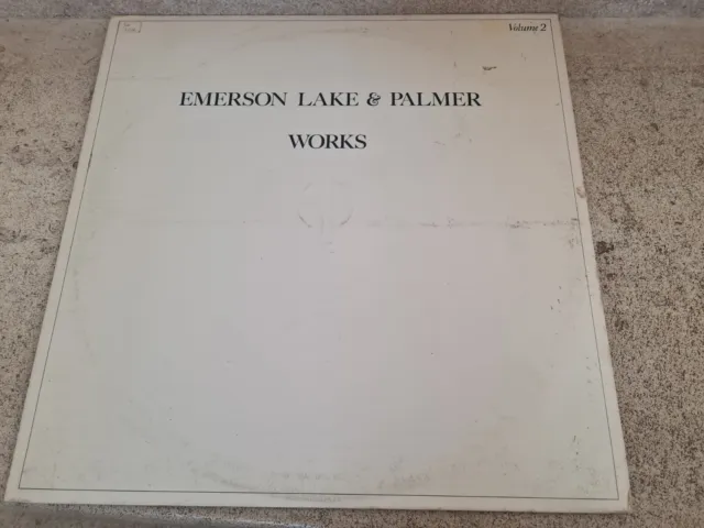 LP vinyle 33t /   Emerson Lake & Palmer ‎– Works (Volume 2)