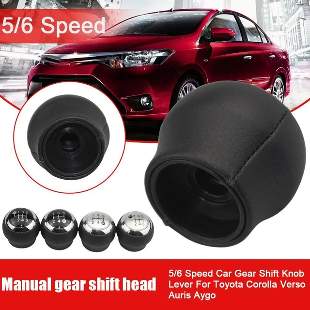 Pomello del cambio auto 5/6 marce leva shifter stick pallamano per Toyota Corolla lotto U9