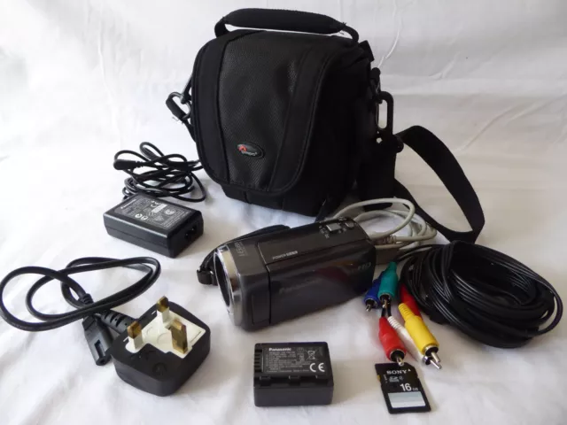 Panasonic HDC-SD41 Camcorder + charger, SD card, etc. *100% charity*