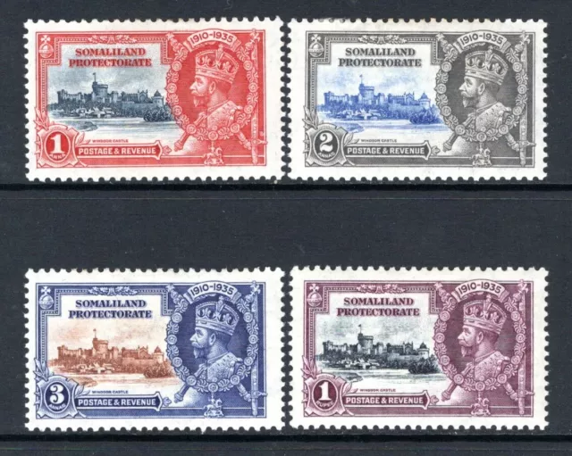 Somaliland Protectorate KGV 1935 Silver Jubilee Set SG86-89 M/Mint