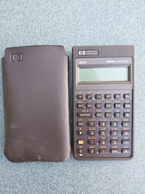 Hewlett Packard HP 32S RPN Scientific Calculator 1987 For Parts Or Repair