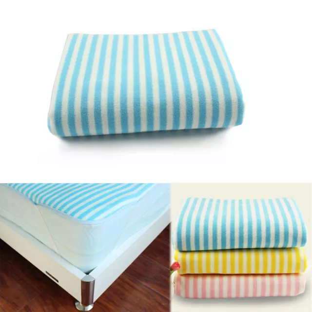 Super Absorbent Terry Towel Reusable Washable Incontinence Bed Pad Underpad